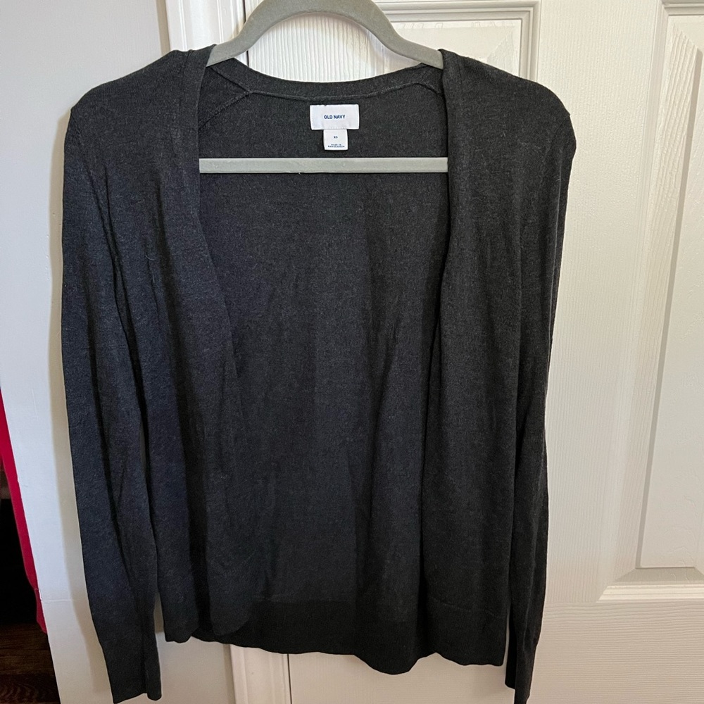 Grey Old Navy Cardigan